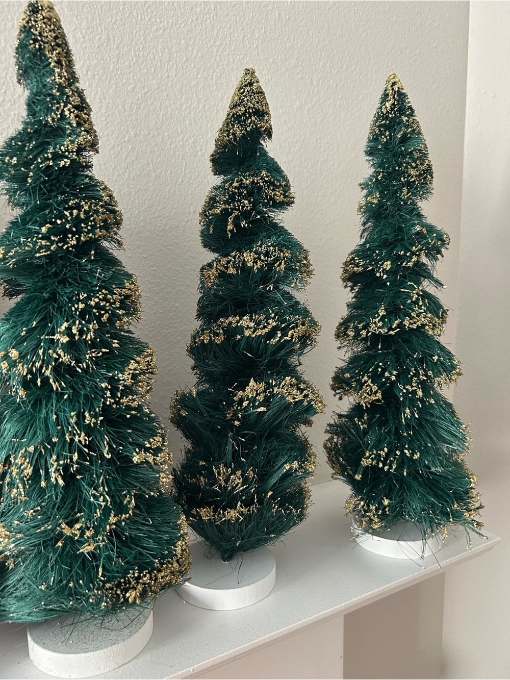 Christmas Bottle Brush Trees
